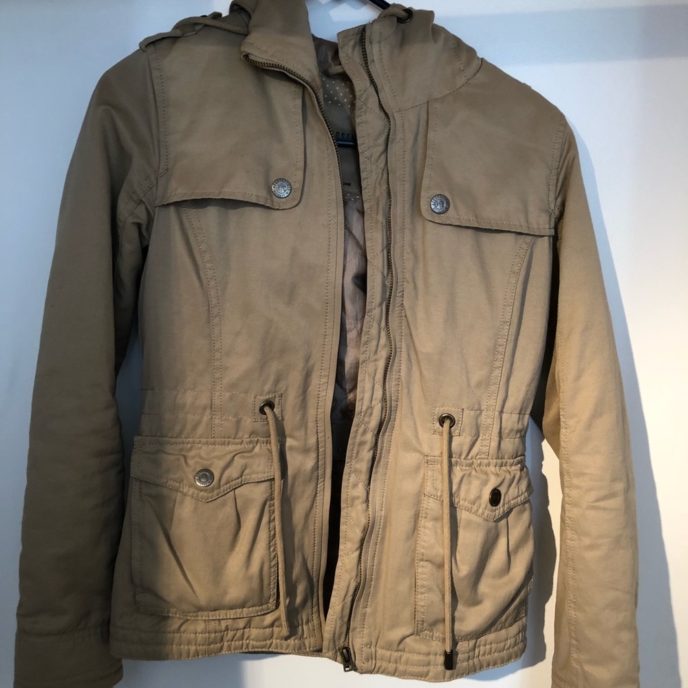 Tan jacket